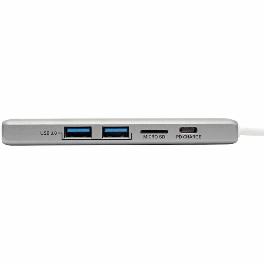 Tripp Lite by Eaton USB C Docking Station 4k @ 30Hz w/USB Hub HDMI Micro SD Charging, USB Type C, USB-C, USB Type-C U442-DOCK10-S