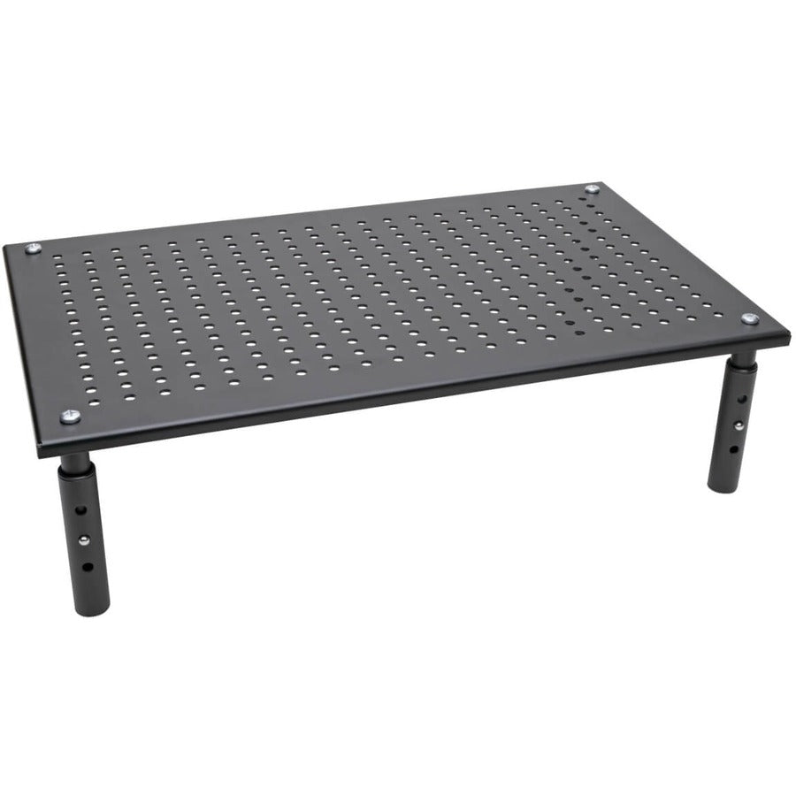 Tripp Lite by Eaton Monitor Riser for Desk, 18 x 11 in. - Height Adjustable, Metal, Black MR1812M