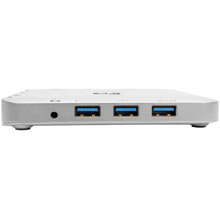 Tripp Lite by Eaton USB-C Dock, Dual Display - 4K HDMI/mDP, VGA, USB 3.x (5Gbps), USB-A/C Hub, GbE, 60W PD Charging U442-DOCK2-S