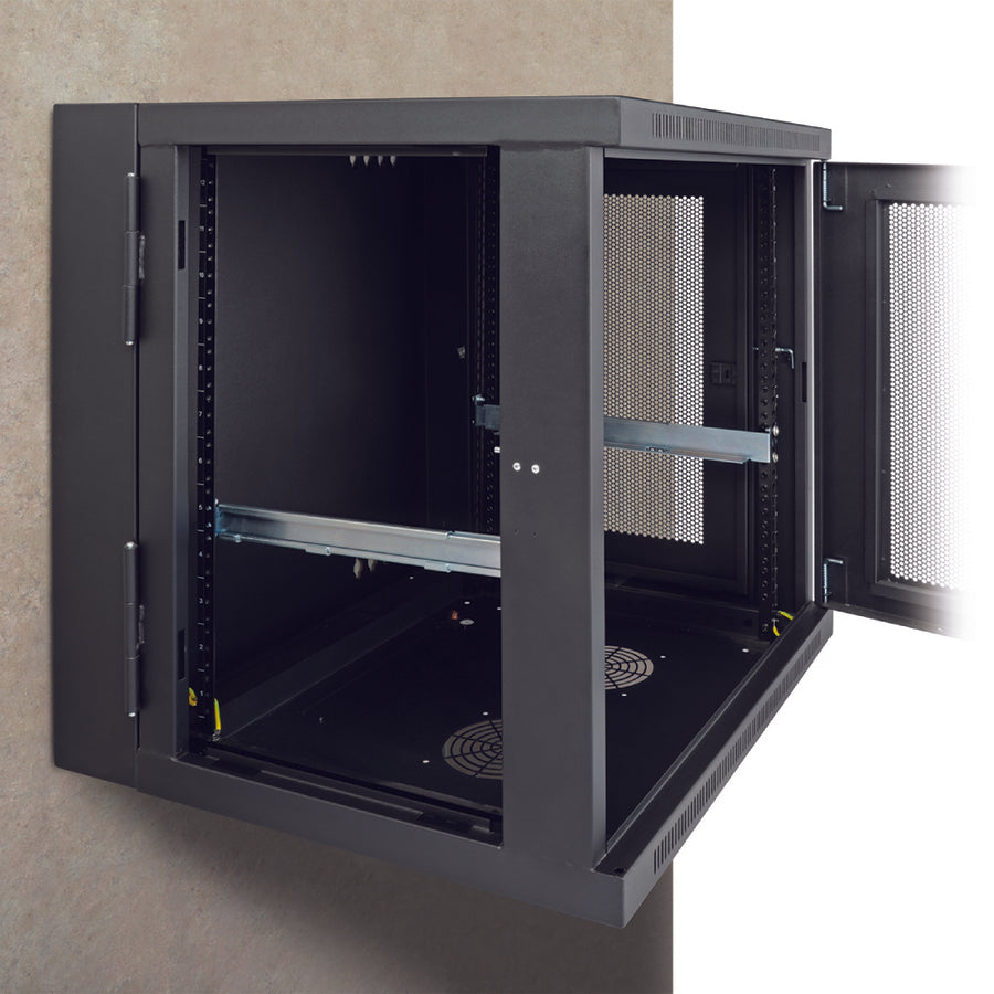 Tripp Lite by Eaton SmartRack 4-Post 1U Universal Adjustable Shelf Kit for Wall-Mount Racks 4POSTRAILKITWM