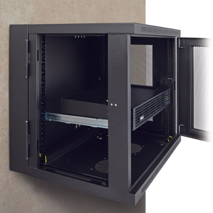 Tripp Lite by Eaton SmartRack 4-Post 1U Universal Adjustable Shelf Kit for Wall-Mount Racks 4POSTRAILKITWM