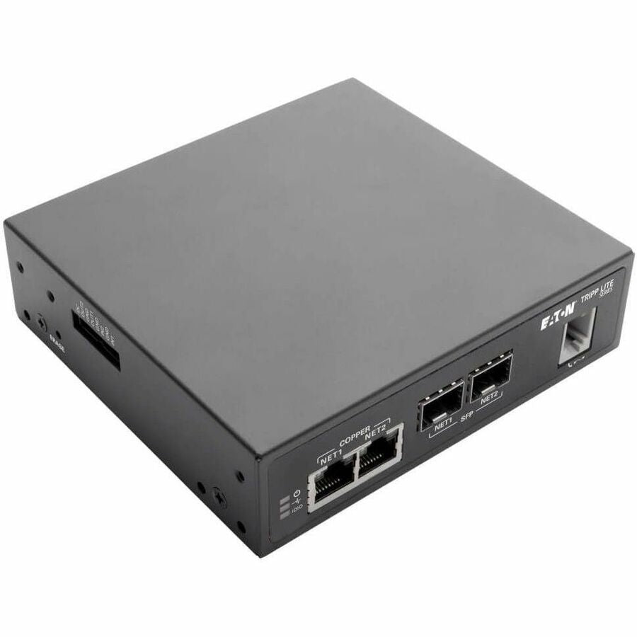 Tripp Lite by Eaton 8-Port Console Server with Built-In Modem, Dual GbE NIC, 4Gb Flash and Dual SFP B093-008-2E4U-M