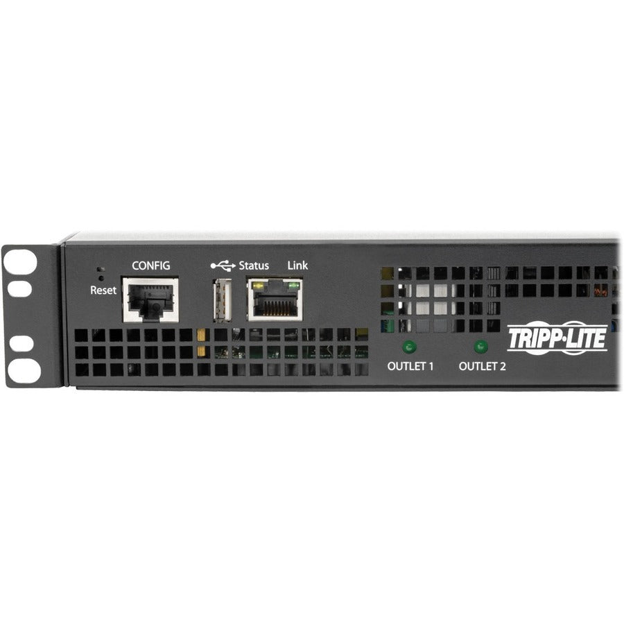 Tripp Lite by Eaton 1.4kW 120V Single-Phase Switched Mini PDU - LX Platform Interface, NEMA 5-15P 6 ft. (1.83 m) Cord, 0U, TAA PDU15NETLX