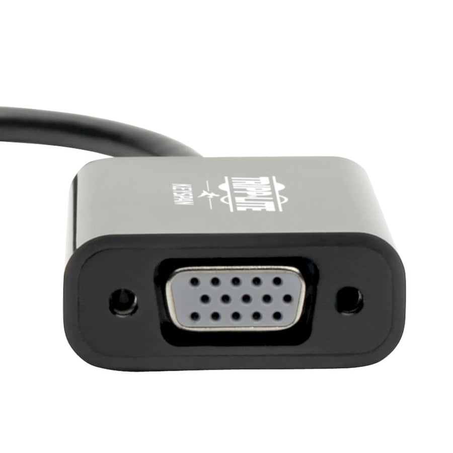 Tripp Lite by Eaton Keyspan Mini DisplayPort to Active VGA Adapter, Video Converter (M/F), Black, 6-in. (15.24 cm) P137-06N-VGAB