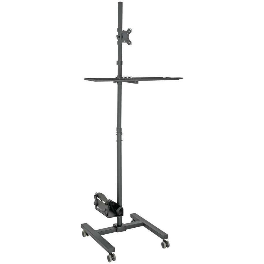 Eaton Tripp Lite Series Mobile Workstation with Monitor Mount - For 17" to 32" Displays, Height Adjustable DMCS1732S