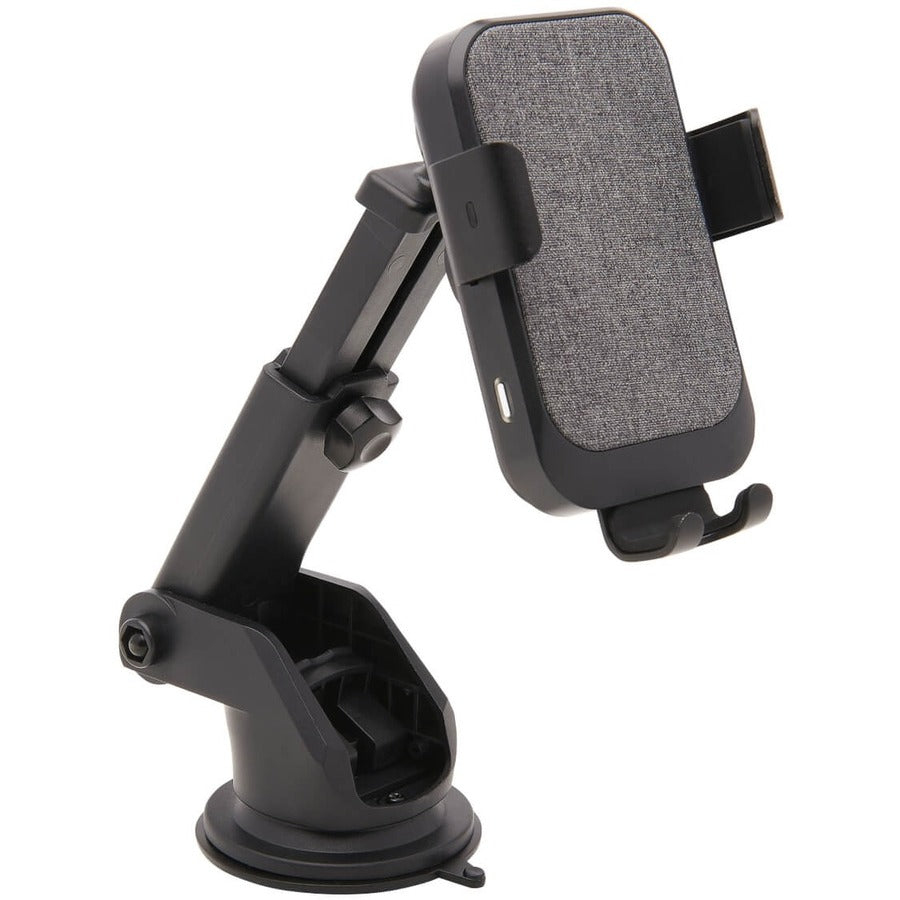 Tripp Lite by Eaton Wireless Car Charger - 15W Fast Charging, USB-C, Apple and Samsung Compatible, Windshield/Dash/Vent Phone Holder U280-CQ01