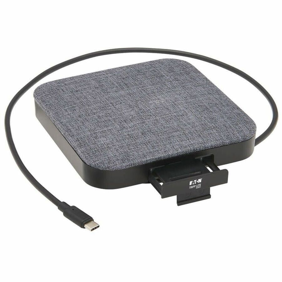 Tripp Lite by Eaton USB-C Dock with Optional Internal Hard Drive, 4K HDMI, USB 3.x (5Gbps), USB-A/USB-C Hub, SATA III, 100W PD Charging, Gray U442-DOCK17-GY