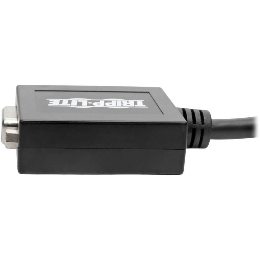 Tripp Lite by Eaton HDMI to VGA with Audio Converter Cable Adapter for Ultrabook/Laptop/Desktop PC, (M/F), 6-in. (15.24 cm) P131-06N