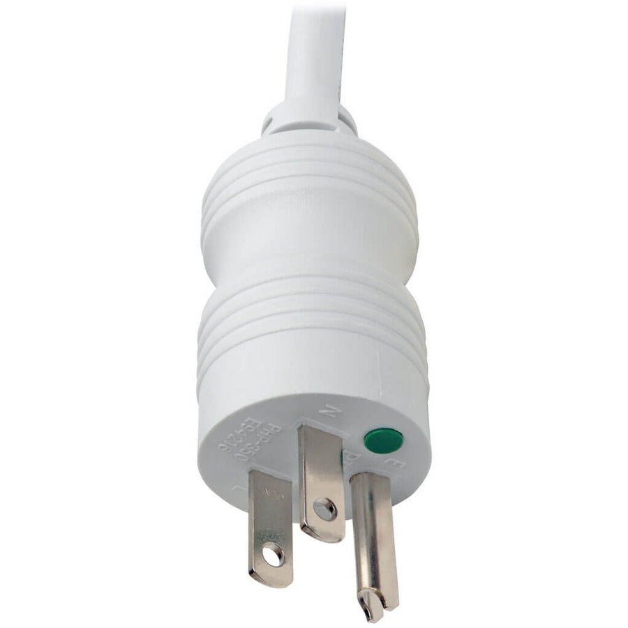 Tripp Lite by Eaton Safe-IT UL 1363A Medical-Grade Power Strip for Patient-Care Vicinity, 4x 15A Hospital-Grade Outlets, 15 ft. Cord PS-415-HG-OEM