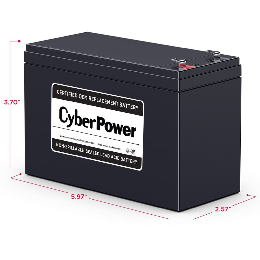CyberPower RB1290 Replacement Battery Cartridge RB1290