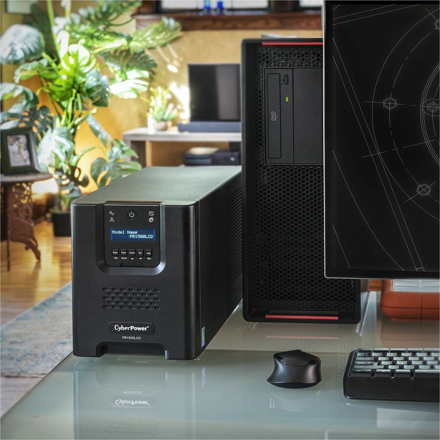 CyberPower PR1500LCD Smart App Sinewave UPS Systems PR1500LCD