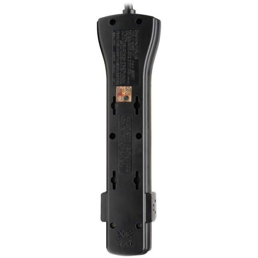 Eaton Tripp Lite Series Protect It! 7-Outlet Surge Protector, 7 ft. Cord with Right-Angle Plug, 2160 Joules, Diagnostic LEDs, Black Housing SUPER7B