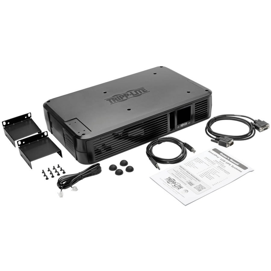 Tripp Lite by Eaton Smart LCD 1500VA 900W 120V Line-Interactive UPS - 8 Outlets, USB, DB9, 2U Rack/Tower - Battery Backup SMART1500LCD