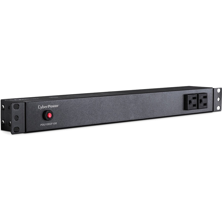 CyberPower PDU15B2F10R 100 - 125 VAC 15A Basic PDU PDU15B2F10R