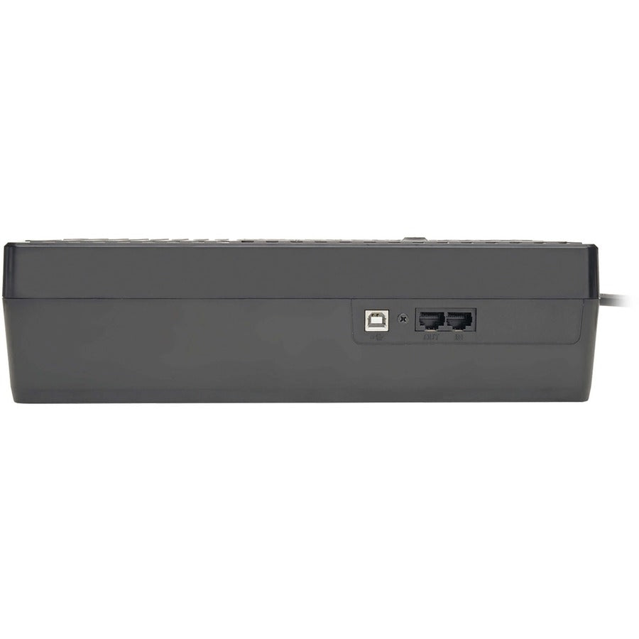 Tripp Lite by Eaton 750VA 450W Standby UPS - 12 NEMA 5-15R Outlets, 120V, 50/60 Hz, 5-15P Plug, ENERGY STAR, Desktop/Wall - Battery Backup ECO750UPS