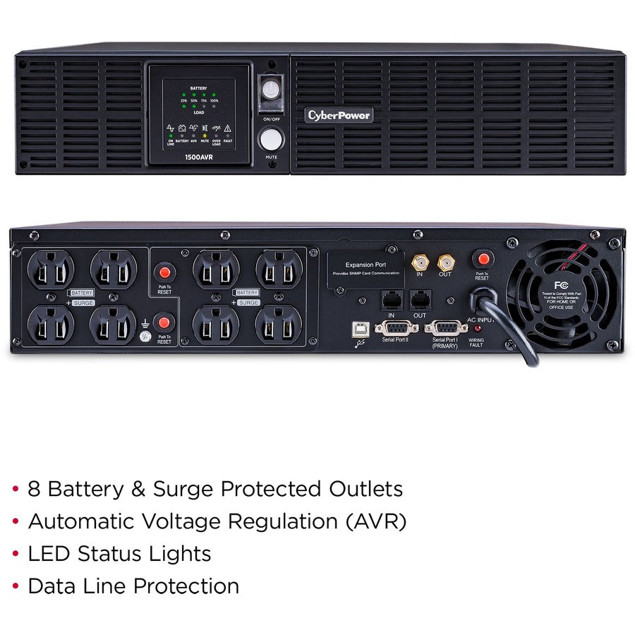 CyberPower CPS1500AVR Smart App LCD UPS Systems CPS1500AVR