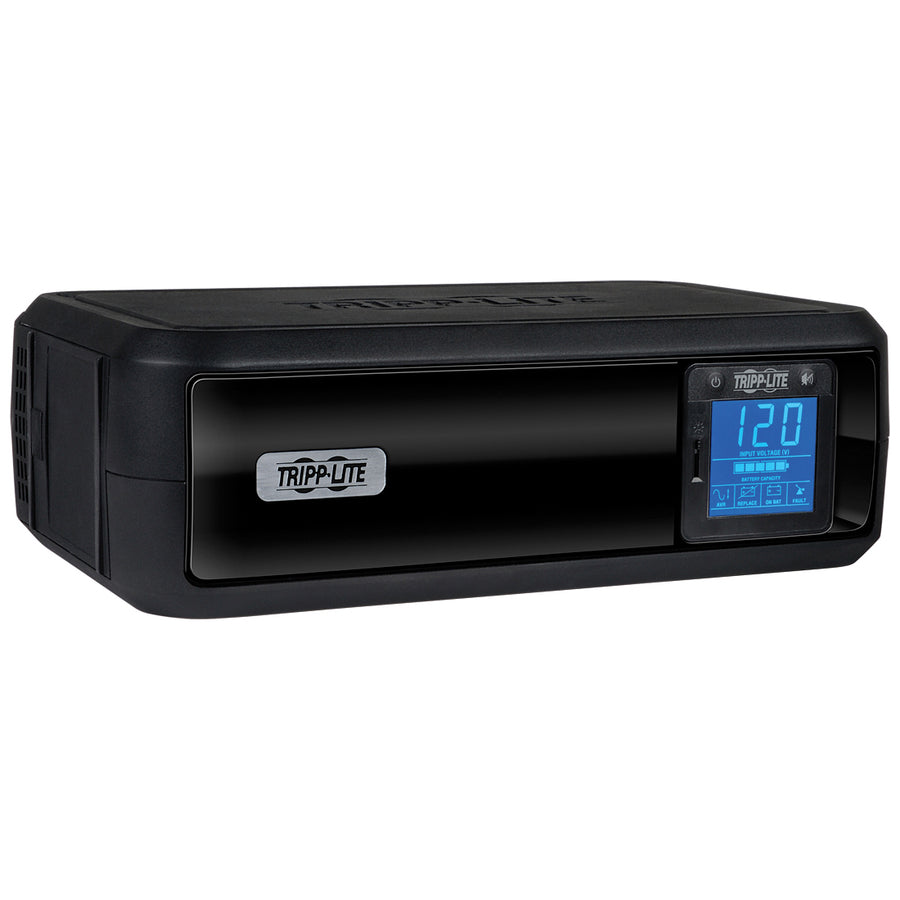 Tripp Lite by Eaton SmartPro LCD 120V 1000VA 500W Line-Interactive UPS, AVR, Tower, USB, TEL/DSL/Coax Protection, 8 Outlets - Battery Backup SMART1000LCD
