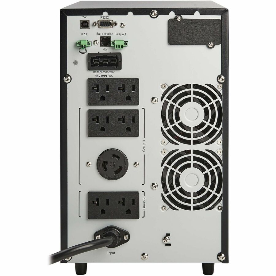 Tripp Lite by Eaton SmartOnline 1960VA 1770W 120V Double-Conversion UPS - 7 Outlets, Extended Run, Network Card Option, LCD, USB, DB9, Tower - Battery Backup SU2200XLCD