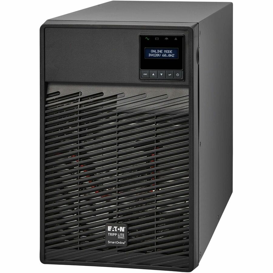 Eaton Tripp Lite Series SmartOnline 1000VA 900W 120V Double-Conversion UPS - 6 Outlets, Extended Run, Network Card Option, LCD, USB, DB9, Tower - Battery Backup SU1000XLCD