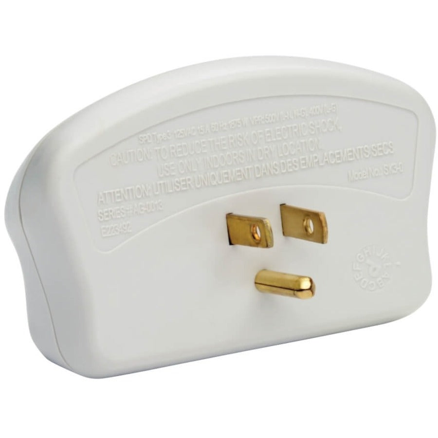 Tripp Lite by Eaton Protect It! 3-Outlet Surge Protector, Direct Plug-In, 660 Joules, 2 Diagnostic LEDs SK3-0