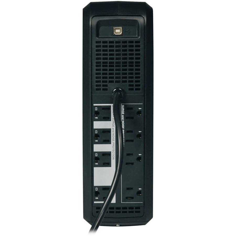 Tripp Lite by Eaton OmniSmart LCD 120V 900VA 475W Line-Interactive UPS, Tower, LCD display, USB port - Battery Backup OMNI900LCD