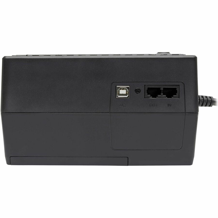 Tripp Lite by Eaton 350VA 210W Standby UPS - 6 NEMA 5-15R Outlets, 120V, 50/60 Hz, 5-15P Plug, ENERGY STAR, Desktop/Wall - Battery Backup ECO350UPS