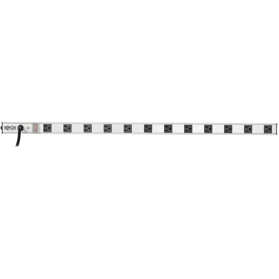 Tripp Lite by Eaton 12-Outlet Vertical Power Strip, 120V, 15A, 15 ft. (4.57 m) Cord, 5-15P, 36 in. PS3612