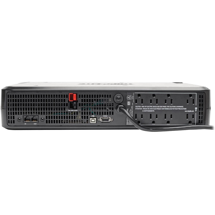 Tripp Lite by Eaton SmartPro LCD 120V 1500VA 900W Line-Interactive UPS, AVR, Extended Runtime, 2U Rack/Tower, LCD, USB, DB9, 8 Outlets - Battery Backup SMART1500LCDXL