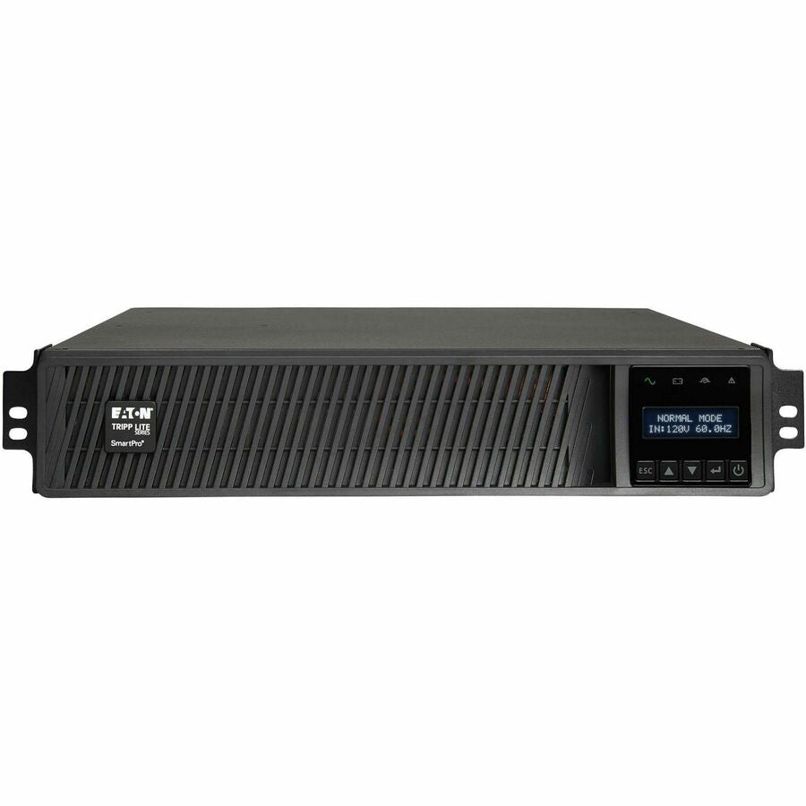 Eaton Tripp Lite Series SmartPro 1950VA 1950W 120V Line-Interactive Sine Wave UPS - 7 Outlets, Extended Run, Network Card Included, LCD, USB, DB9, 2U Rack/Tower - Battery Backup SMART2200RM2UN