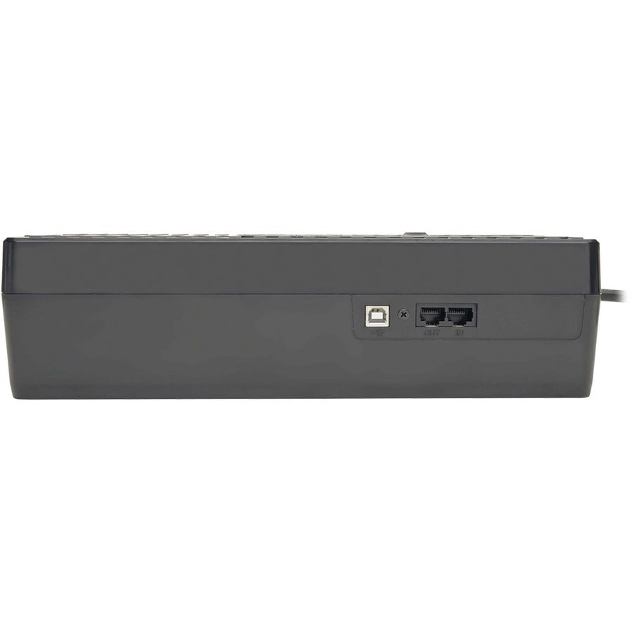 Tripp Lite by Eaton 750VA 450W Standby UPS - 12 NEMA 5-15R Outlets, 120V, 50/60 Hz, USB, 5-15P Plug, Desktop / Wall Mount - Battery Backup INTERNET750U