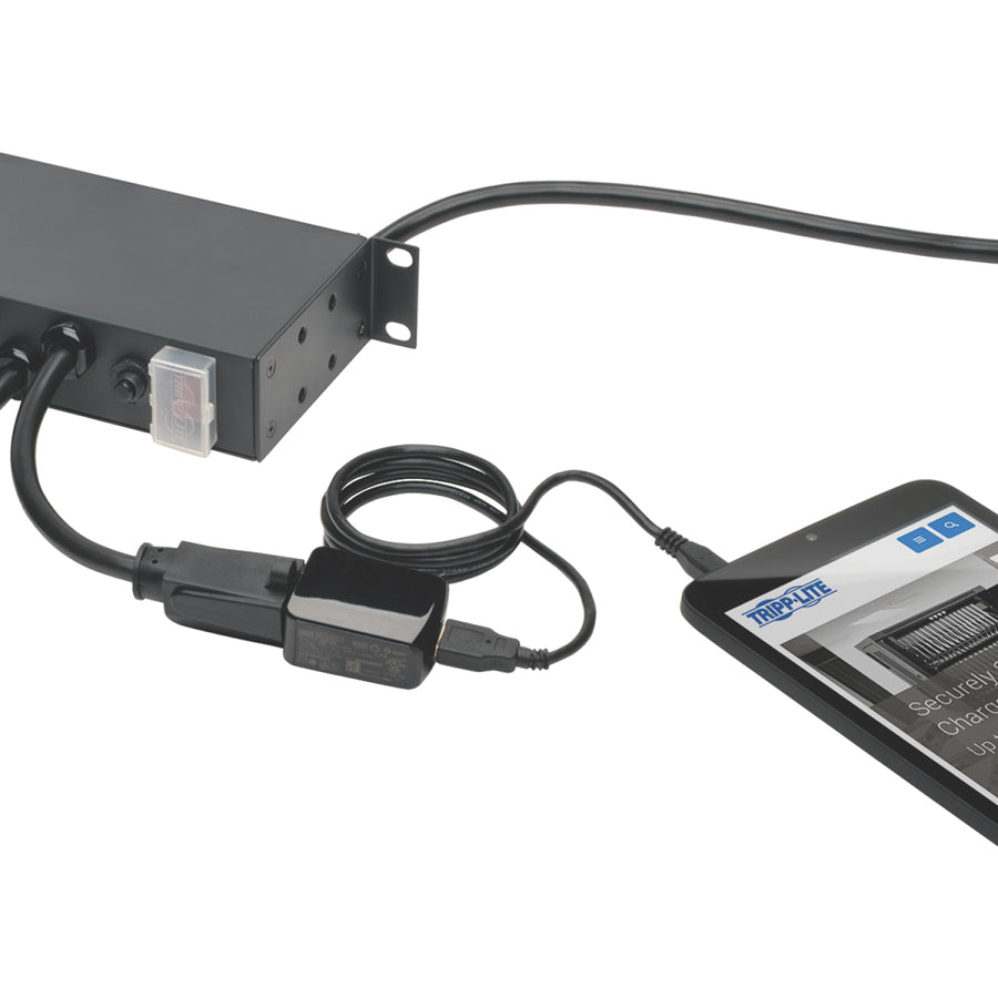Tripp Lite by Eaton 16-Outlet 1U Rack-Mount AC Charger Power Strip, 120V, 15A, 15 ft. (4.57 m) Cord PS1916D1U