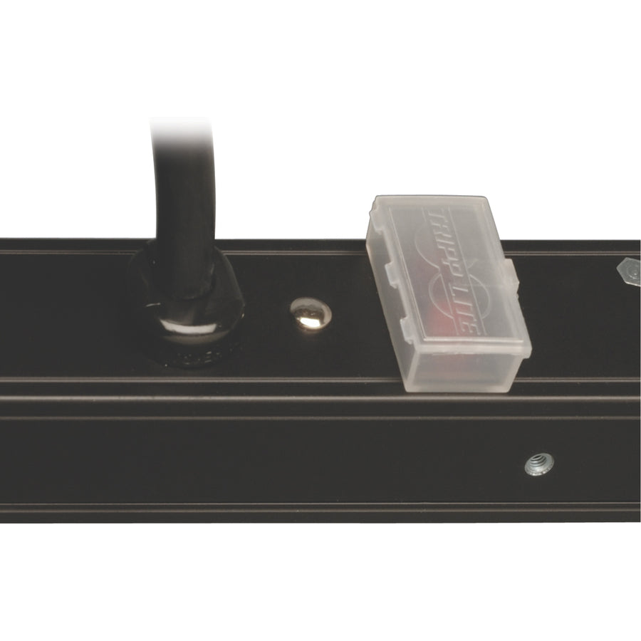 Tripp Lite by Eaton 2kW Single-Phase Local Metered PDU, 100-127V Outlets (6 5-15/20R), L5-20P/5-20P adapter, 0U Vertical, 24-in. PDUMV20-24