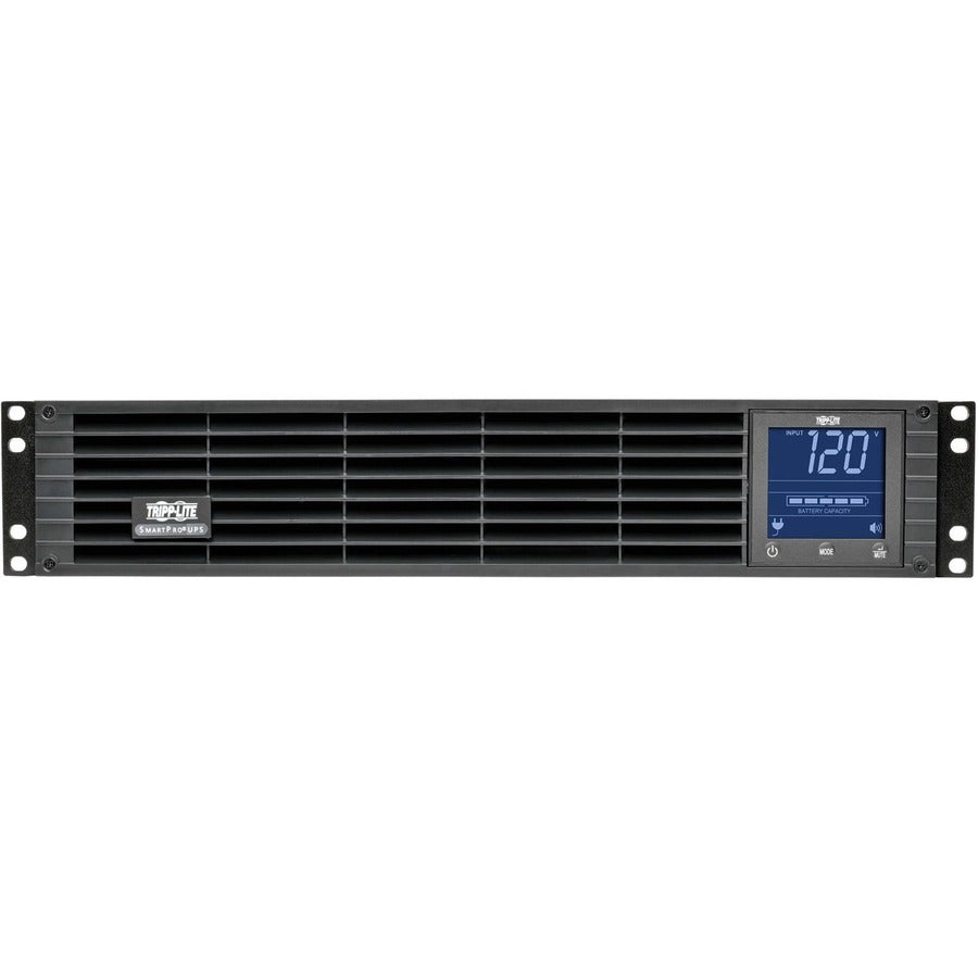 Tripp Lite by Eaton SmartPro 120V 1kVA 700W Line-Interactive Sine Wave UPS, 2U Rack/Tower, LCD, USB, DB9, 6 Outlets - Battery Backup SMC10002URM