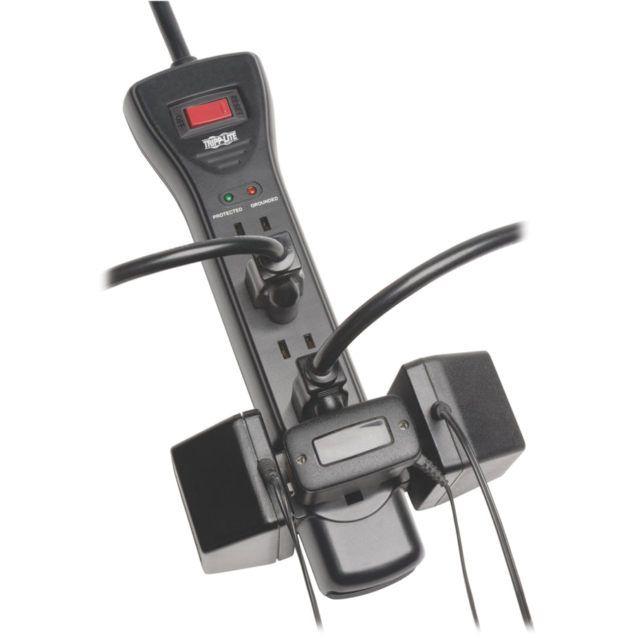 Tripp Lite by Eaton Protect It! 7-Outlet Surge Protector, 25 ft. Cord, 2160 Joules, Black Housing SUPER725B