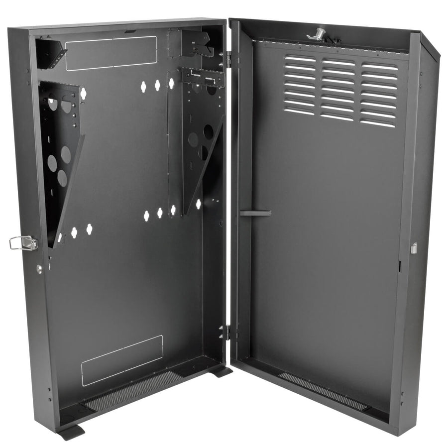 Tripp Lite by Eaton SmartRack 2U Low-Profile Vertical-Mount Server-Depth Wall-Mount Rack Enclosure Cabinet SRWF2U36