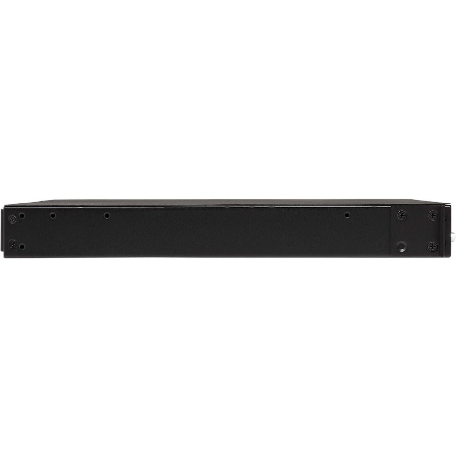 Tripp Lite by Eaton 2.4kW Single-Phase Local Metered Automatic Transfer Switch PDU, Two 200-240V C14 Inlets, 10 C13 Outputs, 1U, TAA PDUMH15HVAT