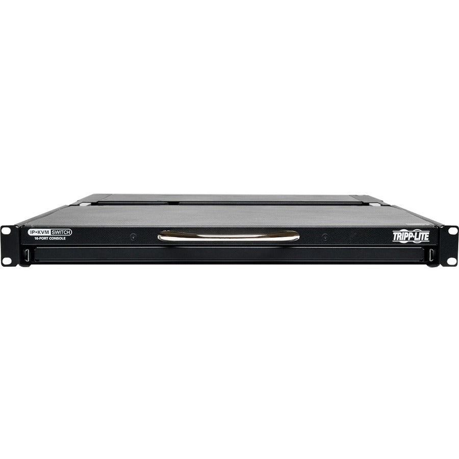 Tripp Lite by Eaton NetCommander 8-Port Cat5 KVM over IP Switch - 19 in. LCD, 1 Remote + 1 Local User, 1U Rack-Mount B070-008-19-IP