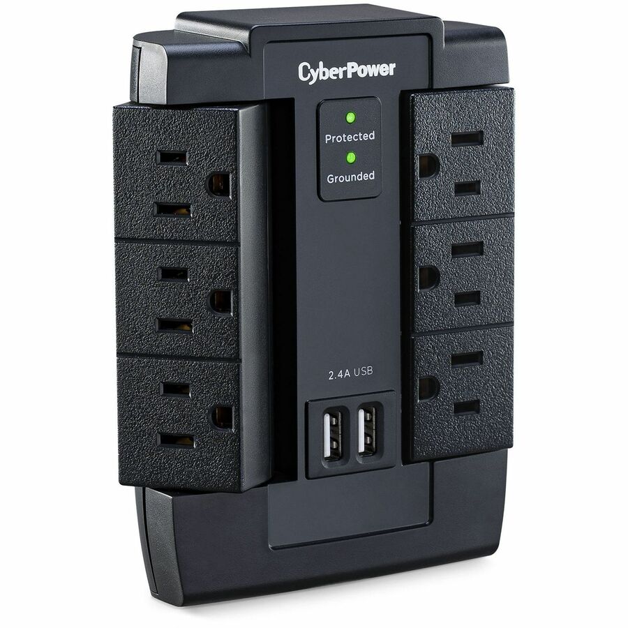 CyberPower CSP600WSU Professional 6 - Outlet Surge with 1200 J CSP600WSU