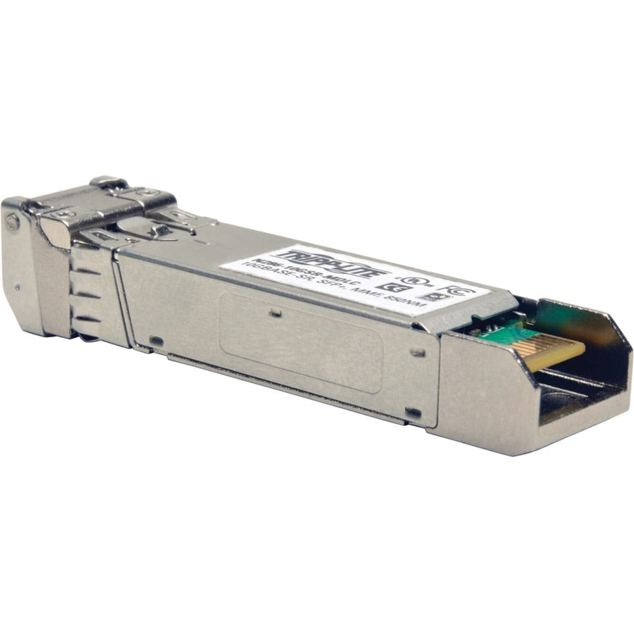 Eaton Tripp Lite Series Cisco-Compatible SFP-10G-SR 10Gbase-SR SFP+ Transceiver, DDM, Multimode LC, 850nm, 300M N286-10GSR-MDLC