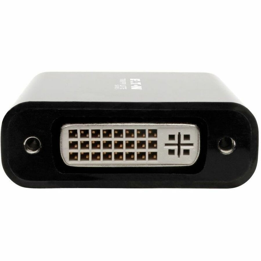Tripp Lite by Eaton USB C to DVI Adapter Converter, USB 3.1, Thunderbolt 3, 1080p - M/F, Black, USB Type C, USB-C, USB Type-C U444-06N-DVIBAM