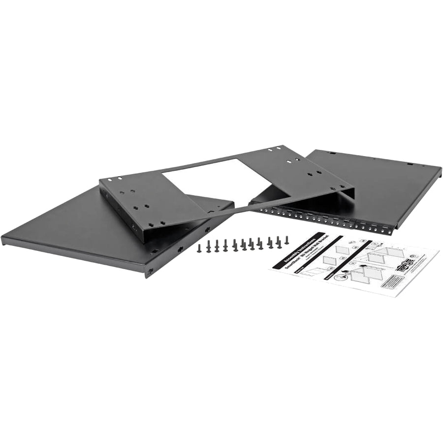 Tripp Lite by Eaton 8U Wall-Mount Bracket for Small Switches and Patch Panels, Hinged SRWO8UBRKT