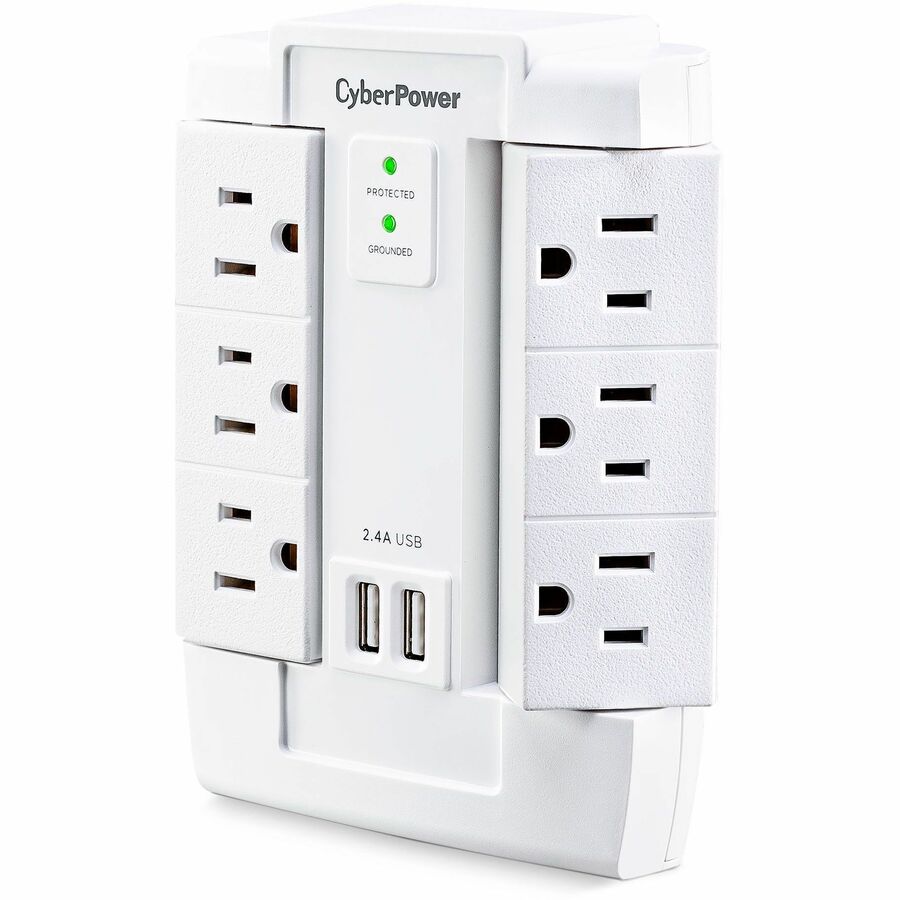 CyberPower CSP600WSURC2 Professional 6 - Outlet Surge with 1200 J CSP600WSURC2