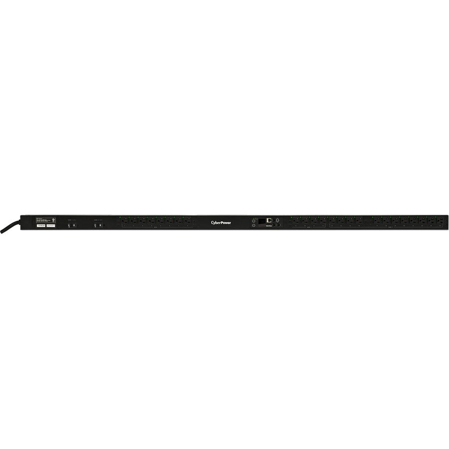 CyberPower PDU81102 100 - 120 VAC 30A Switched Metered-by-Outlet PDU PDU81102