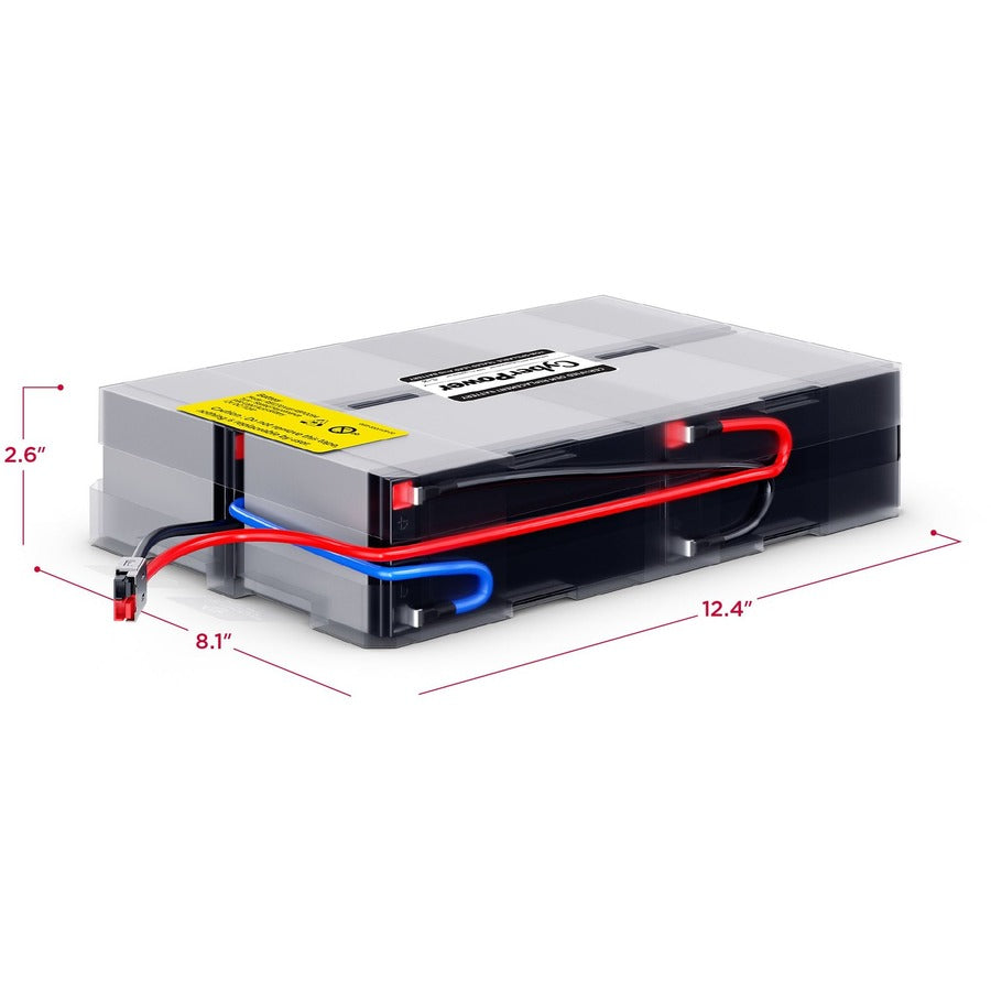 CyberPower RB1270X4F Replacement Battery Cartridge RB1270X4F