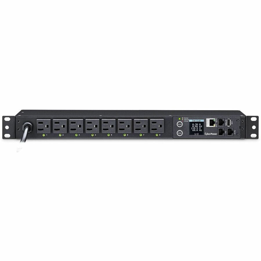 CyberPower PDU41001 Single Phase 100 - 120 VAC 15A Switched PDU PDU41001
