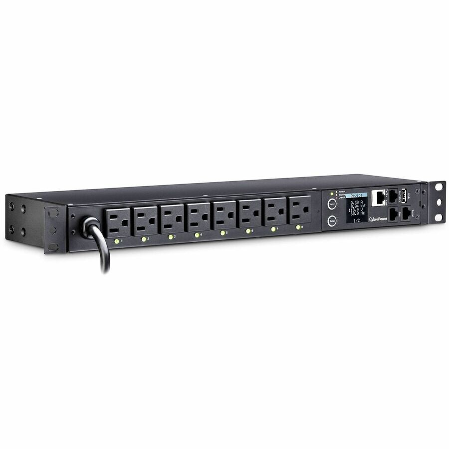 CyberPower PDU41001 Single Phase 100 - 120 VAC 15A Switched PDU PDU41001