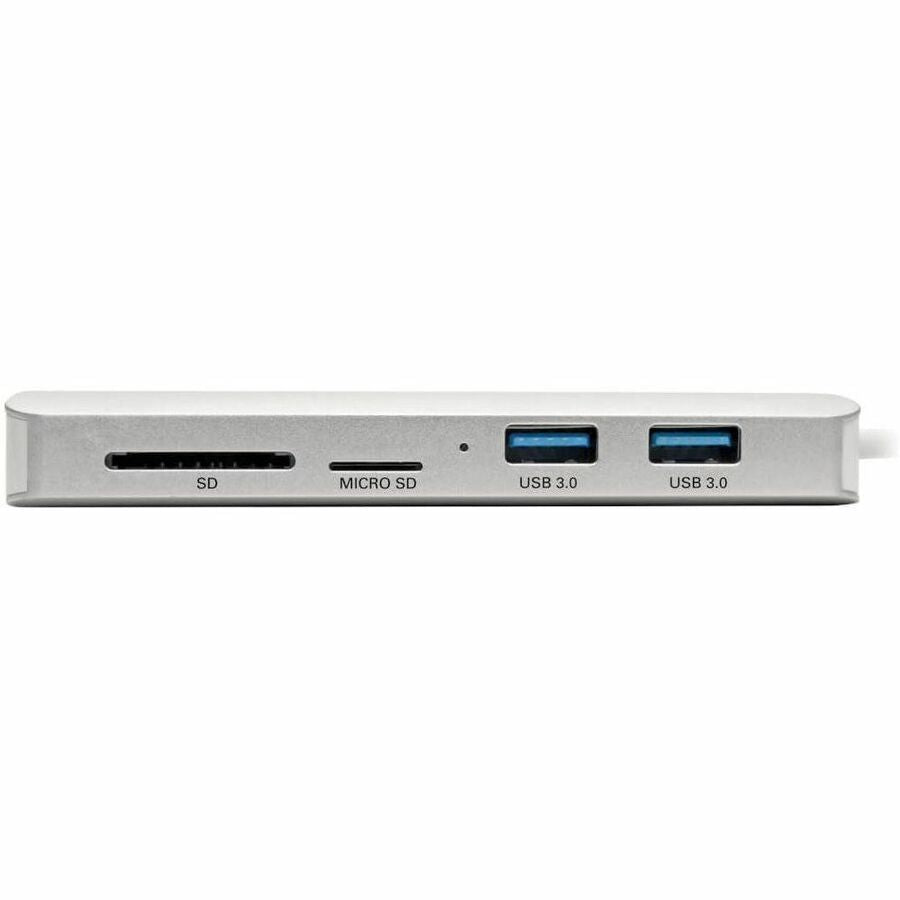 Tripp Lite by Eaton USB C Docking Station 4k w/ USB Hub HDMI SD/Micro SD Gbe Charging, USB Type C, USB-C, USB Type-C U442-DOCK11-S