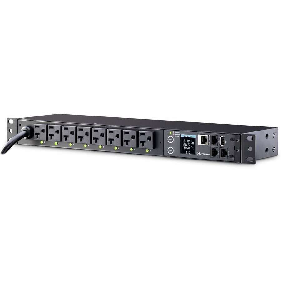CyberPower PDU41002 Single Phase 100 - 120 VAC 20A Switched PDU PDU41002