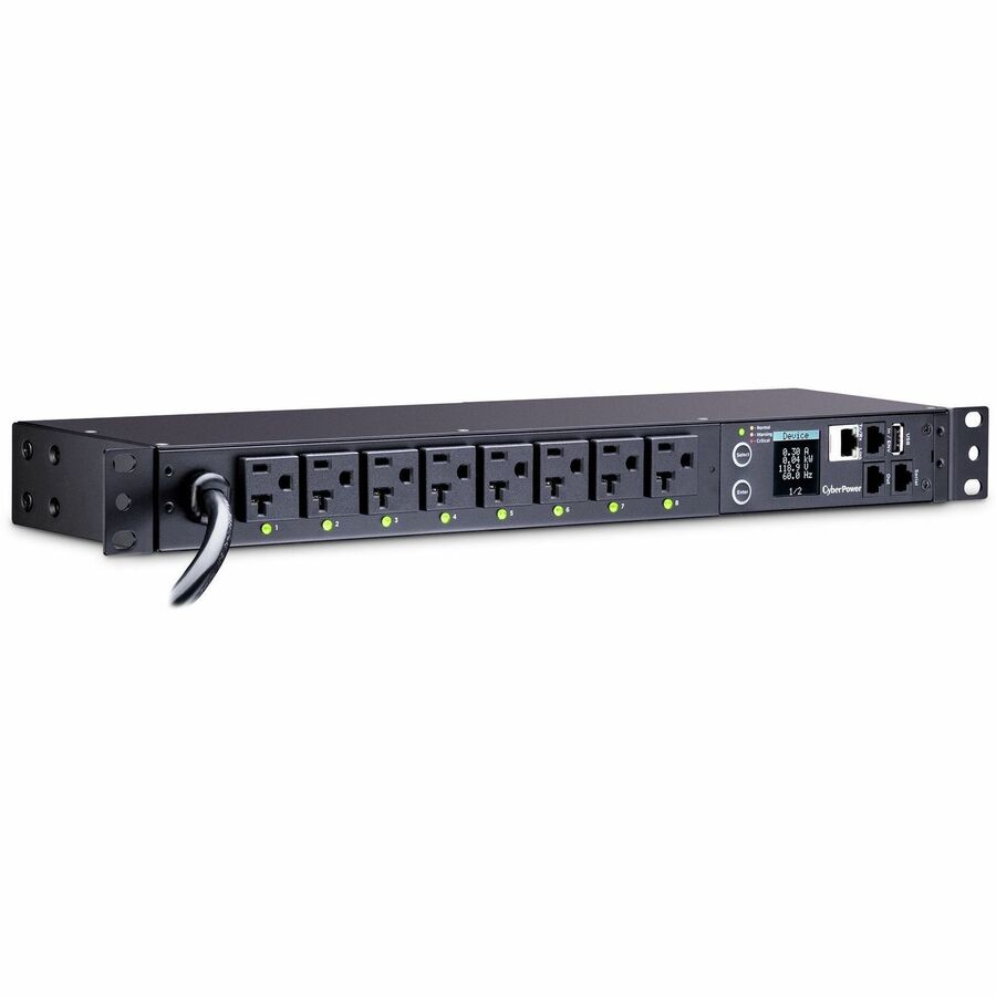 CyberPower PDU41002 Single Phase 100 - 120 VAC 20A Switched PDU PDU41002