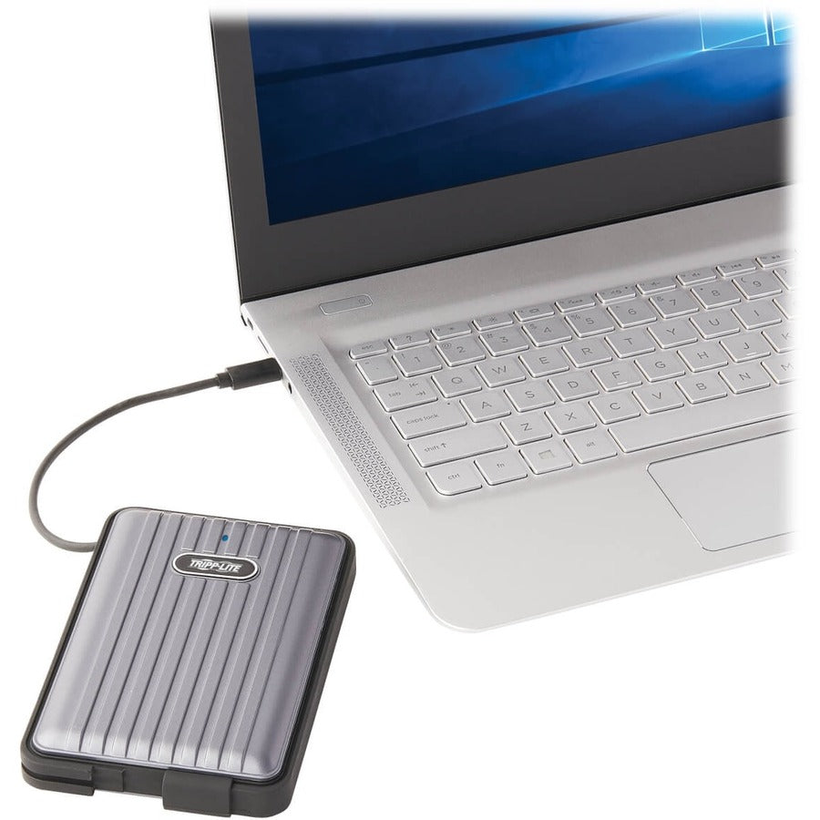Tripp Lite by Eaton USB-C to SATA SSD/HDD Enclosure Adapter - USB 3.1 Gen 1 (5 Gbps), Thunderbolt 3, IP66 Rated, UASP U457-025-G1-WPG